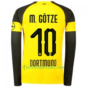 Jalkapallo Pelipaidat Borussia Dortmund M.Gotze 10 Kotipaita 2018-2019 Pitkähihainen